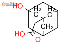 3-羟基金刚烷-1-乙酸结构式图片|17768-36-4结构式图片