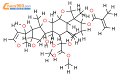 1-脱氧-3-甲基丙烯酰基-11-甲氧基meliacarpinin结构式图片|177795-23-2结构式图片