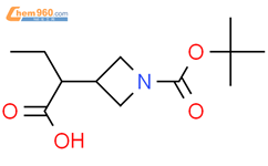 2-{1-[(tert-butoxy)carbonyl]azetidin-3-yl}butanoic acid结构式图片|1780325-82-7结构式图片