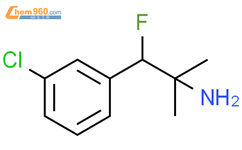 Benzeneethanamine, 3-chloro-β-fluoro-α,α-dimethyl-结构式图片|1780741-39-0结构式图片