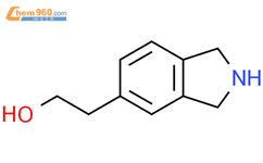 2-（2,3-二氢-1H-异吲哚-5-基）乙烷-1-醇结构式图片|1780743-62-5结构式图片