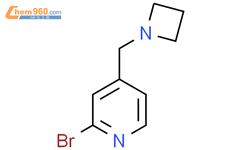 Pyridine, 4-(1-azetidinylmethyl)-2-bromo-结构式图片|1780773-95-6结构式图片