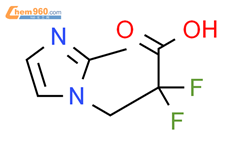 1H-Imidazole-1-propanoic acid, α,α-difluoro-2-methyl-结构式图片|1780856-93-0结构式图片