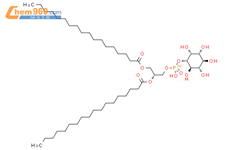 [1(2R)]-1-[2,3-双[(1-氧代十八烷基)氧基]丙基磷酸氢盐] D-肌醇结构式图片|178152-13-1结构式图片