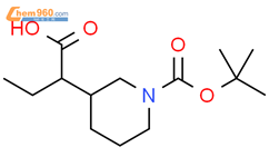 2-{1-[(tert-butoxy)carbonyl]piperidin-3-yl}butanoic
acid结构式图片|1782355-56-9结构式图片