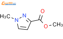 1-甲基-1H -吡唑- 3 -羧酸甲酯结构式图片|17827-61-1结构式图片