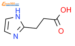 3-(2-咪唑基)丙酸结构式图片|178388-79-9结构式图片