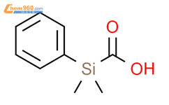 1,1-二甲基-1-苯基-硅烷羧酸结构式图片|17878-13-6结构式图片