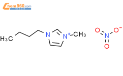 1-甲基-3-丁基咪唑硝酸盐结构式图片|179075-88-8结构式图片