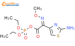 0,0ˉ二乙基硫代磷酰基ˉ（Z）－2－（5ˉ氨基－1．2．4-噻二唑-3-基）-2－甲氧亚氨基乙酸酯（AE活性磷脂）结构式图片|179258-53-8结构式图片