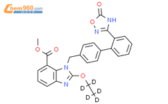 Azilsartan-d5 Methyl Ester结构式图片|1794766-42-9结构式图片