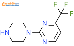 1-(4-三氟甲基嘧啶-2-基)哌嗪结构式图片|179756-91-3结构式图片