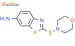 Morpholine, 4-[(6-amino-2-benzothiazolyl)thio]-