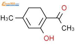 (9ci)-1-(2-羟基-4-甲基-1,3-环己二烯-1-基)-乙酮