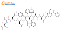 1-去(N-甲酰基-L-异亮氨酸)-2-去甘氨酸-3-去L-丙氨酸-4-去D-亮氨酸-5-去L-丙氨酸-6-去D-缬氨酸 格拉米辛A结构式图片|1803-53-8结构式图片