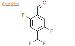 Benzaldehyde, 4-(difluoromethyl)-2,5-difluoro-结构式图片|1803843-20-0结构式图片