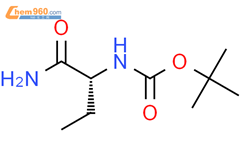 tert-butyl N-[(1R)-1-carbamoylpropyl]carbamate结构式图片|1807941-72-5结构式图片