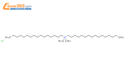 二甲基双十六烷基氯化铵结构式图片|1812-53-9结构式图片