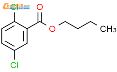 Benzoic acid, 2,5-dichloro-, butyl ester结构式图片|18127-62-3结构式图片