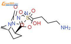 rel-单[(2S,​5R)​-​2-​[5-​(3-​氨基丙基)​-​1,​3,​4-​恶二唑-​2-​基]​-​ 7-​氧代-​1,​6-​二氮杂双环[3.2.1]辛-​6-​基]硫酸酯结构式图片|1816266-71-3结构式图片