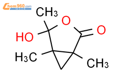 3-Oxabicyclo[3.1.0]hexan-2-one, 4-hydroxy-1,4,5-trimethyl-结构式图片|18172-11-7结构式图片