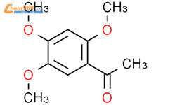 2,4,5-三甲氧基苯乙酮结构式图片|1818-28-6结构式图片
