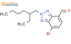 7-溴-2-(2-乙基己基)-2H-苯并[d][1,2,3]三唑-4-甲醛结构式图片|1818307-62-8结构式图片