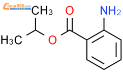 邻氨基苯甲酸异丙酯结构式图片|18189-02-1结构式图片