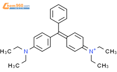 Ethanaminium,N-[4-[[4-(diethylamino)phenyl]phenylmethylene]-2,5-cyclohexadien-1-ylidene]-N-ethyl-结构式图片|18198-35-1结构式图片