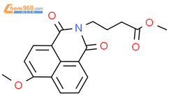 6-甲氧基-1,3-二氧代-1H-苯并[去]异喹啉-2(3H)-丁酸甲酯结构式图片|1819983-71-5结构式图片