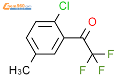 1-(2-氯-5-甲基苯基)-2,2,2-三氟乙酮结构式图片|1822673-79-9结构式图片