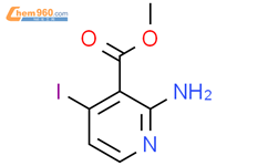 2-AMino-4-iodo-nicotinic acid Methyl ester结构式图片|1822818-22-3结构式图片