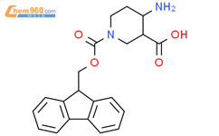 1,3-Piperidinedicarboxylic acid, 4-amino-, 1-(9H-fluoren-9-ylmethyl) ester结构式图片|1823463-36-0结构式图片