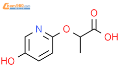 2-（（5-羟基吡啶-2-基）氧基）丙酸结构式图片|1823924-76-0结构式图片