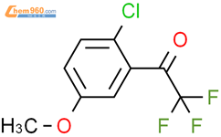 1-(2-氯-5-甲氧基苯基)-2,2,2-三氟乙酮结构式图片|1824063-05-9结构式图片