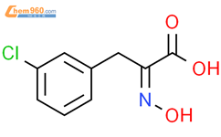 苯丙酸，3-氯-α-（羟基亚氨基）-结构式图片|1824813-09-3结构式图片