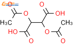 2,3-二乙酰氧基丁二酸结构式图片|18261-99-9结构式图片