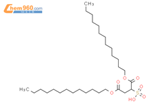 Butanedioic acid, sulfo-, 1,4-ditridecyl ester结构式图片|18271-58-4结构式图片