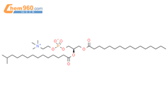 1-棕榈酰-（13-甲基肉豆蔻醇）-sn-甘油-3-磷酸胆碱