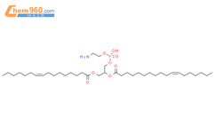1-棕榈醇酰基-2-Vaccenyl-sn-甘油-3-磷脂酰乙醇胺结构式图片|1832660-38-4结构式图片