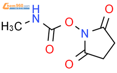 O-琥珀酰亚胺基-N-甲基氨基甲酸酯结构式图片|18342-66-0结构式图片