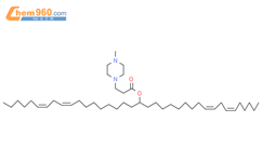 1-哌嗪丙酸，4-甲基，（10Z，13Z）-1-（9Z，12Z）-9,12-十八碳二烯-1-基-10,13-壬二烯-1-基酯