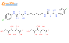 葡萄糖酸氯己定结构式图片|18472-51-0结构式图片