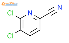2-氰基-5,6-二氯吡啶结构式图片|185107-64-6结构式图片