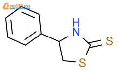 S-4-苯基噻唑啉-2-硫酮结构式图片|185137-29-5结构式图片