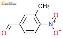3-甲基-4-硝基苯甲醛结构式图片|18515-67-8结构式图片