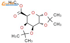 1,2,3,4-二-o-异亚丙基-alpha-d-半乳糖醛酸甲酯结构式图片|18524-41-9结构式图片