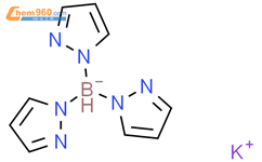 三吡唑啉基硼氢钾结构式图片|18583-60-3结构式图片
