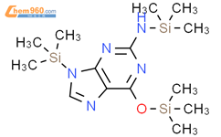 2,6,9-tris(trimethylsilyl)guanine结构式图片|18602-85-2结构式图片