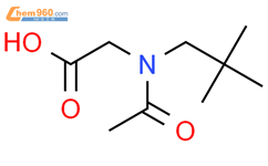 2-[Acetyl(2,2-dimethylpropyl)amino]acetic acid结构式图片|1862835-72-0结构式图片